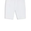 Slim-fit shorts in water-repellent stretch fabric