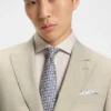 Slim-fit suit in checked stretch wool Slim-fit suit in checked stretch wool