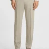 Slim-fit suit in checked stretch wool Slim-fit suit in checked stretch wool