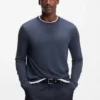 Slim-fit sweater in merino wool Slim-fit sweater in merino wool
