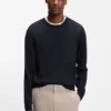 Slim-fit sweater in merino wool Slim-fit sweater in merino wool