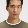 Slim-fit sweater in merino wool Slim-fit sweater in merino wool