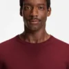 Slim-fit sweater in merino wool
