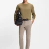 Slim-fit sweater in merino wool Slim-fit sweater in merino wool