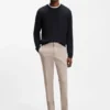 Slim-fit sweater in merino wool Slim-fit sweater in merino wool