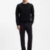 Slim-fit sweater in merino wool Slim-fit sweater in merino wool