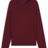 Slim-fit sweater in merino wool