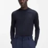 Slim-fit T-shirt in mercerised cotton