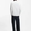 Slim-fit T-shirt in mercerised cotton