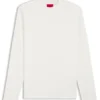 Slim-fit T-shirt in mercerised cotton