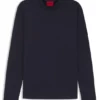 Slim-fit T-shirt in mercerised cotton