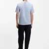 Slim-fit T-shirt with mercerised cotton