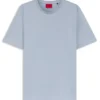 Slim-fit T-shirt with mercerised cotton