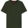 Slim-fit T-shirt with mercerised cotton