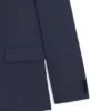 Slim-fit three-piece suit in stretch sharkskin