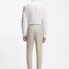 Slim-fit trousers in a linen blend Slim-fit trousers in a linen blend