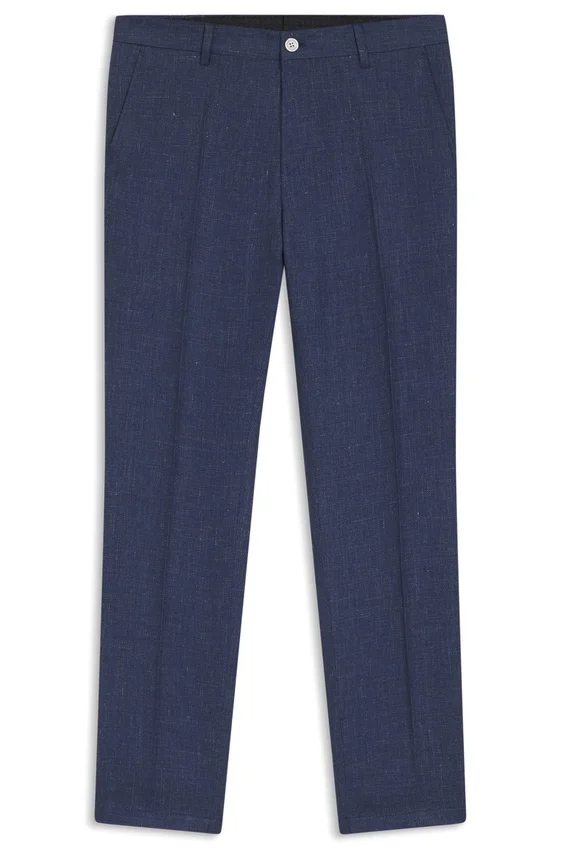 Slim-fit trousers in a linen blend Slim-fit trousers in a linen blend