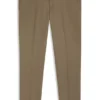 Slim-fit trousers in cotton-blend twill