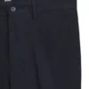 Slim-fit trousers in cotton-blend twill