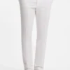 Slim-fit trousers in cotton, silk and stretch Slim-fit trousers in cotton, silk and stretch
