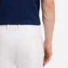 Slim-fit trousers in cotton, silk and stretch Slim-fit trousers in cotton, silk and stretch