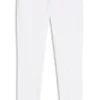 Slim-fit trousers in cotton, silk and stretch Slim-fit trousers in cotton, silk and stretch