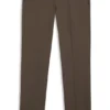 Slim-fit trousers in cotton, silk and stretch Slim-fit trousers in cotton, silk and stretch
