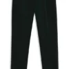 Slim-fit trousers in cotton velvet