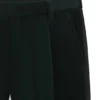 Slim-fit trousers in cotton velvet