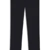 Slim-fit trousers in micro-patterned stretch fabric Slim-fit trousers in micro-patterned stretch fabric