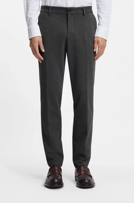Slim-fit trousers in performance-stretch fabric Slim-fit trousers in performance-stretch fabric