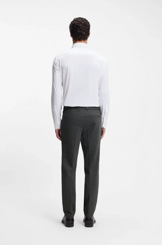Slim-fit trousers in performance-stretch fabric Slim-fit trousers in performance-stretch fabric