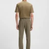 Slim-fit trousers in stretch corduroy
