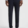 Slim-fit trousers in stretch cotton