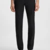 Slim-fit trousers in stretch cotton