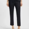Slim-fit trousers in stretch cotton