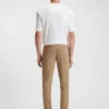 Slim-fit trousers in stretch cotton