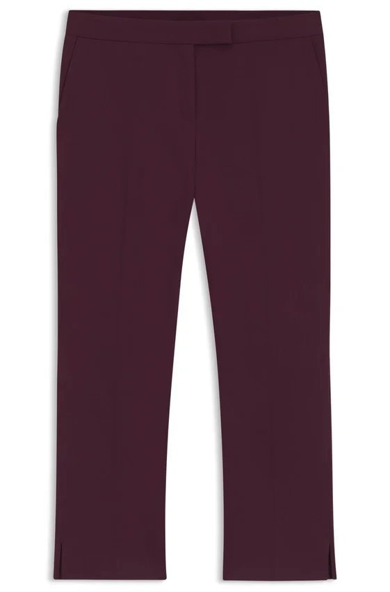 Slim-fit trousers in stretch cotton Slim-fit trousers in stretch cotton