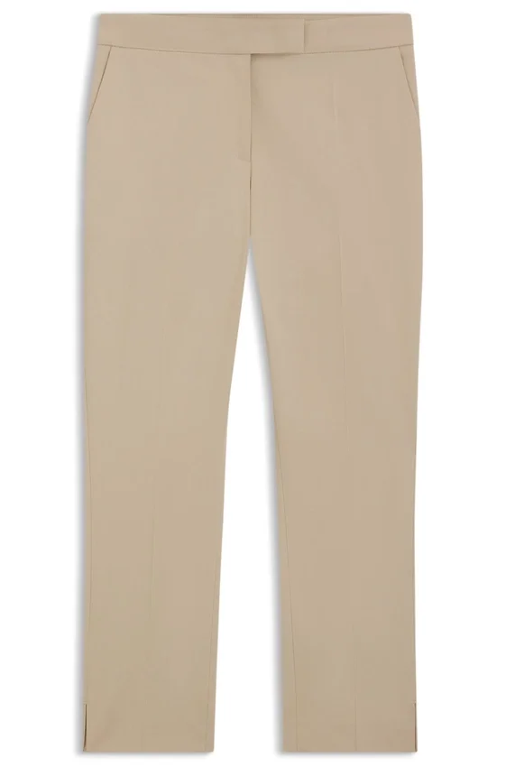 Slim-fit trousers in stretch cotton Slim-fit trousers in stretch cotton