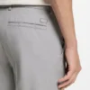 Slim-fit trousers in stretch-cotton dobby