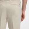 Slim-fit trousers in stretch-cotton dobby