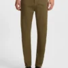 Slim-fit trousers in stretch-cotton gabardine Slim-fit trousers in stretch-cotton gabardine
