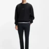 Slim-fit trousers in stretch-cotton gabardine