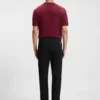 Slim-fit trousers in stretch-cotton gabardine Slim-fit trousers in stretch-cotton gabardine