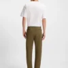 Slim-fit trousers in stretch-cotton gabardine Slim-fit trousers in stretch-cotton gabardine