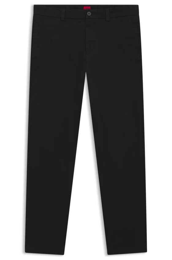 Slim-fit trousers in stretch-cotton gabardine Slim-fit trousers in stretch-cotton gabardine