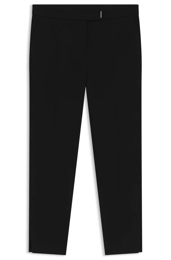 Slim-fit trousers in stretch fabric Slim-fit trousers in stretch fabric