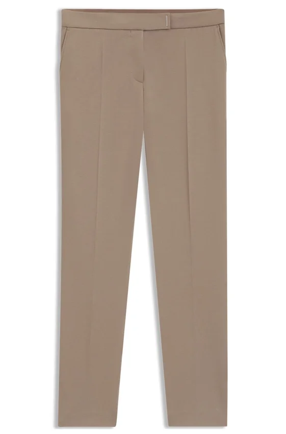 Slim-fit trousers in stretch fabric Slim-fit trousers in stretch fabric