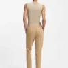 Slim-fit trousers in stretch jersey Slim-fit trousers in stretch jersey