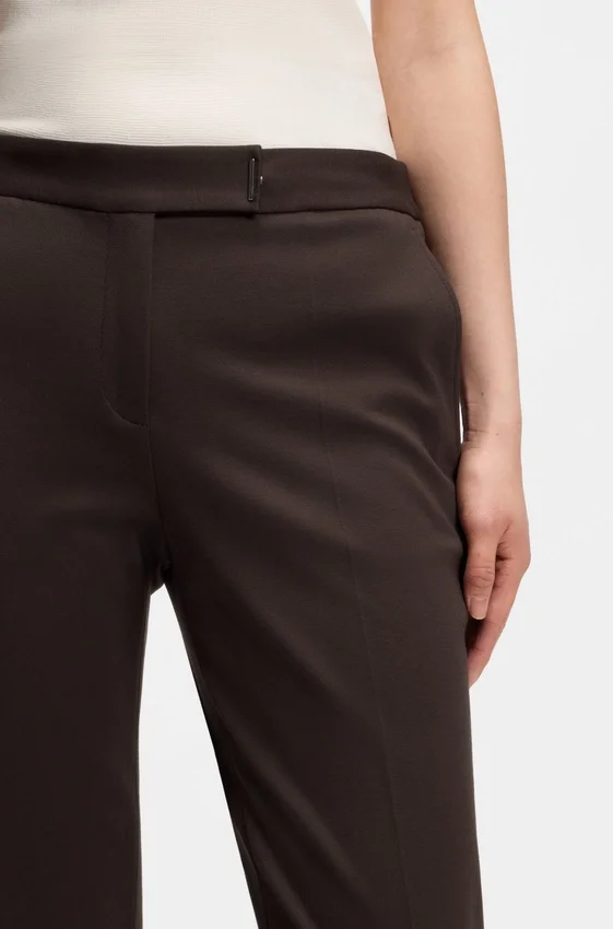 Slim-fit trousers in stretch jersey Slim-fit trousers in stretch jersey